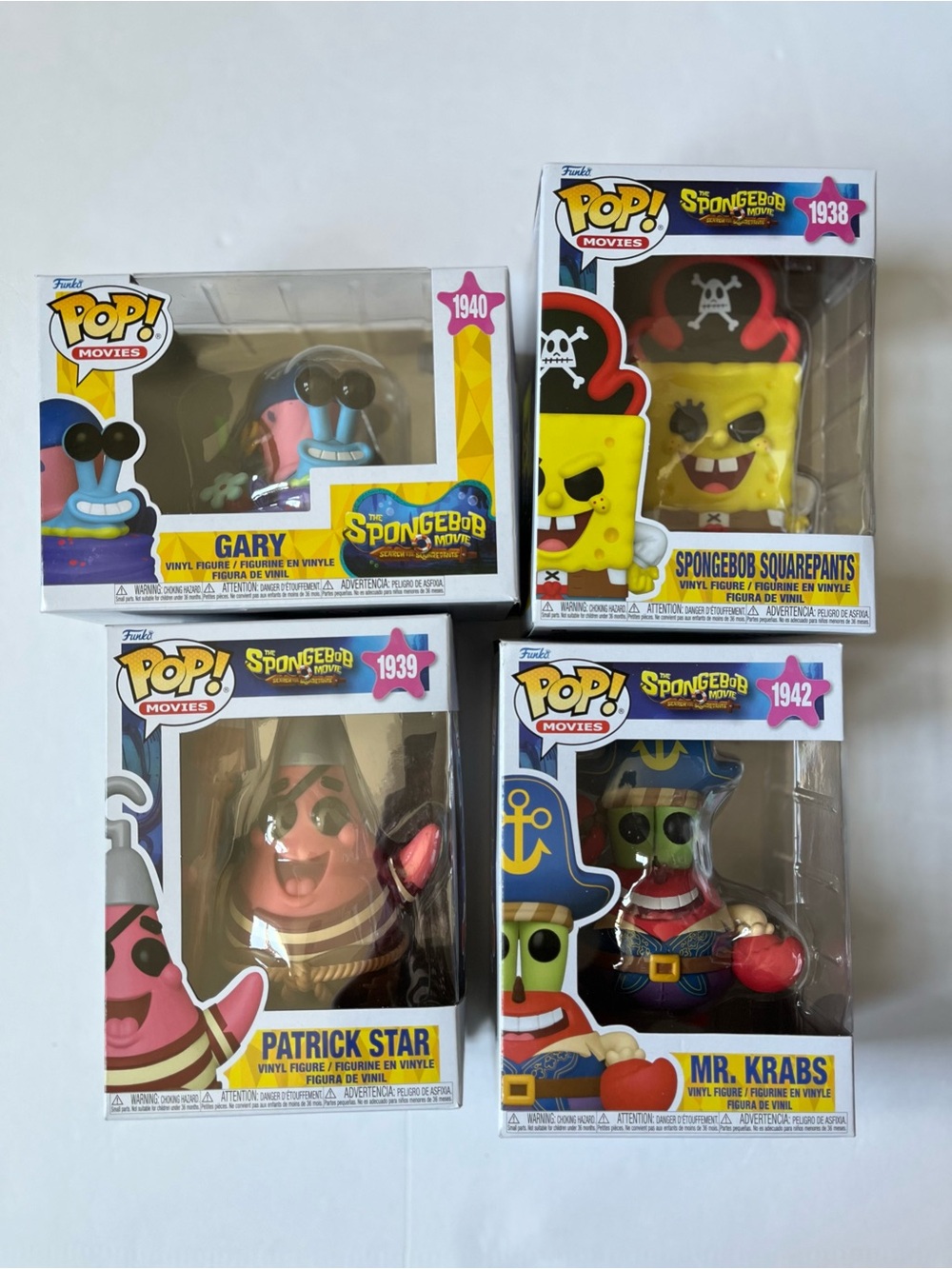 Funko Pop Movies Search for SpongeBob bundle